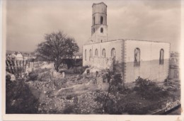 BAD  DÜRKHEIM,  PALATINAT  Après  La  Destruction.  Carte  S M - Noir Et Blanc Format  10 X 15. - Bad Duerkheim