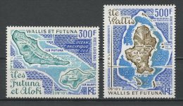 WALLIS FUTUNA 1978 PA N° 80 à 81** Neufs = MNH Superbes Cote: 43 € Cartes Des îles UVEA - Unused Stamps