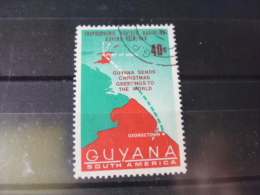 GUYANE TIMBRE OBLITERE YVERT N° 310 - Guyana (1966-...)