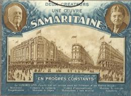 Publicité Cartonnée "SAMARITAINE." - Targhe Di Cartone