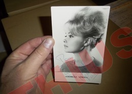 VERONIQUE VENDELL : RARE AUTOGRAPHE VERITABLE SUR CARTE PHOTO D'EPOQUE - Handtekening