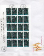 Sterne Mehrfach CEPT 1972 Liechtenstein 564 20-KB FDC 24€ EUROPA-Konferenz Post Fernmeldewesen Cover Sheet Bf Fürstentum - Brieven En Documenten