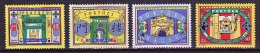 MACAO MACAU 1998 PORTUGAL   Architecture     Portes Traditionnelles  4-4v. MNH - Other & Unclassified