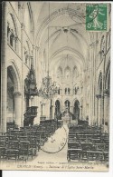 Carte Postale : Chablis - Interieur De L'Eglise Saint Martin - Saint Bris Le Vineux