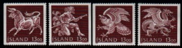 Iceland 1987 MNH/**/postfris/postfrisch Michelnr. 674-677 - Neufs