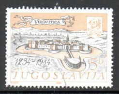 YOUGOSLAVIE. N°1946 Oblitéré De 1984. Virovitica. - Used Stamps