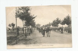 Cp , Militaria , CAMP DE SISSONNE , Entrée Du Camp , Voyagée , Chevaux - Kasernen