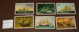 Jugoslawien  Michel Nr:  1336 -41 Ship  ** Postfrisch  #4502 - Ungebraucht