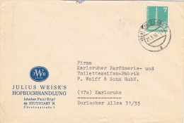 14215. Carta STUTTGART (Alemania Berlin) 1956 - Briefe U. Dokumente