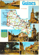 Carte Postale 59.  Guînes Département Du Pas-de-Calais Trés Beau Plan - Guines