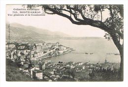 CPA - Monaco - Vue Générale Et La Condamine   -   (181) - La Condamine