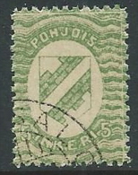 1920 FINLANDIA INGRIA USATO 5 P - VA7-7 - Local Post Stamps