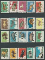 1964 CUBA HAVANA ZOO 20 VALORI MNH ** - VA48 - Nuovi