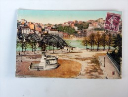 Carte Postale Ancienne : LYON : Place De La Tëte D' Or, En 1922 - Lyon 7