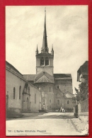 EZP-02 Payerne Eglise Abbatiale, Lugrin Et Paux 263,  Circulé En 1924, Timbre Manque - Payerne