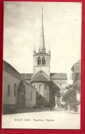 EZP-08 Payerne  L'Eglise  B.F. 5093 Cachet Sion 1923 - Payerne