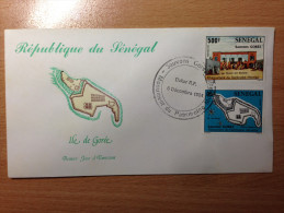 Sénégal FDC 1er Premier Jour 1984 Sauvons Gorée Ile Patrimoine Mondial World Heritage UNESCO - Sénégal (1960-...)