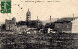 10  - Labrugière  - Le Château Du XIIIe Siècle Et Clocher - Labruguière