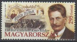 HUNGARY 2010 PEOPLE Famous Hungarians IZIDOR KNER - Fine Set MNH - Neufs