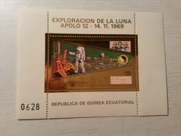 GUINEE EQUATORIALE - Timbre Apollo 12 - 14/11/1969. - Afrique