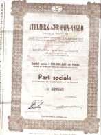Ateliers Germain-anglo 1944 Doc.176 - Textiel