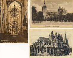 3 Ansichtkaarten St. Jan Kathedraal - Den Bosch - 's-Hertogenbosch
