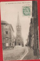 35 BECHEREL Place De La Croix - ECRITE De Becherel EN 1907 - R/V - Bécherel