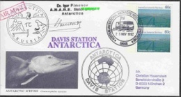 AAT 1992 Davis Station Cover (24003) - Lettres & Documents