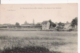 MONTREUX VIEUX (HTE ALSACE) 5 LA GARE ET VUE GENERALE - Wittenheim