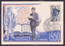 France Journée Du Timbre 1950 - Villeneuve St Georges - 1950-1959