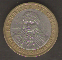 CILE 100 PESOS 2006 BIMETALLICA - Cile
