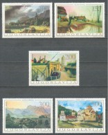 1968 YUGOSLAVIA PAINTINGS MICHEL: 1298-1302 MNH ** - Unused Stamps