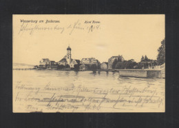 AK Wasserburg Am Bodensee Hotel Krone  1914 - Wasserburg A. Bodensee