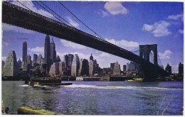 Cpa BROOKLYN BRIDGE New York City - Brooklyn