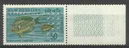 New Hebrides - 1963 Acanthurus 50c MNH **    Sc 103 - Ongebruikt