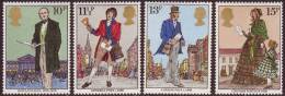 Grande-Bretagne - Y&T  909 à 912 (SG 1095 à 1098) ** (MNH) - Sir Rowland Hill - Unused Stamps