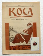 Imperial Russia-Journal Of Political-social Satire-Kosa [Scythe],No4,1906. Political-social Satire. - Langues Slaves