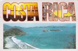 Costa Rica - Multi View Vulcano Irazu - Mailed 1995 / Stamp Tubastraea Coccinea - Costa Rica