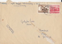 25951- ADMINISTRATION OFFICE, POSTAL OFFICE, STAMPS ON COVER, 1957, HUNGARY - Storia Postale