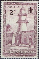 FRENCH SOMALIE COAST # STAMPS FROM YEAR 1938 STANLEY GIBBONS 245 - Gebraucht