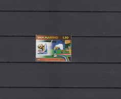 San Marino 2010 Football Soccer World Cup Stamp MNH - 2010 – South Africa