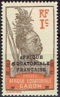 FRENCH EQUATORIAL AFRICA # STAMPS FROM YEAR 1936 STANLEY GIBBONS 171 - Otros & Sin Clasificación