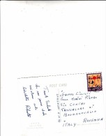 Cina, Post Card To Italy 1979 - Brieven En Documenten
