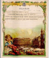 BELGIE BELGIQUE TELEGRAM 1955 LIER Model B.10 (V.) - Telegrammi