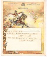 BELGIE BELGIQUE TELEGRAM 1955 LIER Model B.13 (V.) - Télégrammes