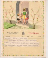 BELGIE BELGIQUE TELEGRAM 1955 LIER Model B.18 (V.) - Télégrammes