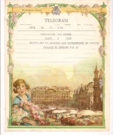 BELGIE BELGIQUE TELEGRAM 1955 LIER Model B.10 (V.) - Télégrammes