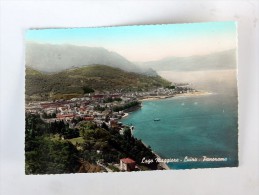 Carte Postale Ancienne : Lago Maggiore, LUINO, Panorama , En 1955 - Luino