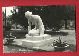 EZC-11  Pully, Statue La Baigneuse Seins Nus Herro Amman, Sculpteur, Non Circulé. Photo Kern - Pully