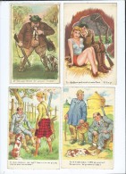 Lot 11 Cartes Humouristiques Sur La Chasse - Hunting